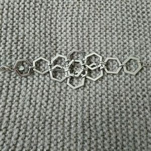 Hexagon bracelet